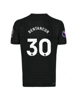 Billige Tottenham Hotspur Rodrigo Bentancur #30 Bortedrakt 2025-26 Kortermet
